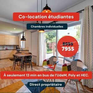 Colocation pour étudiantes à Montréal - Photo 2