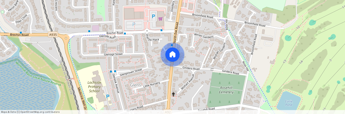 Piccadilly, Montrose, Angus, DD10