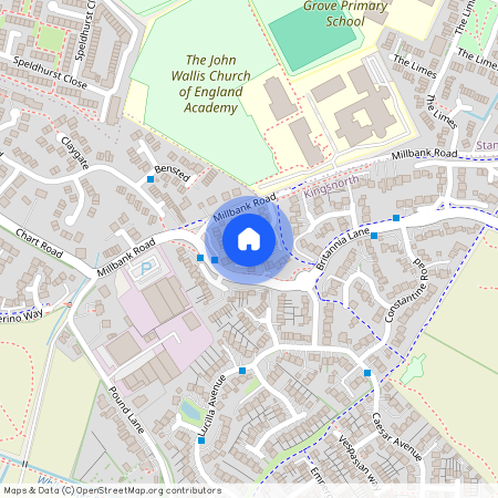 Augustus Walk, ASHFORD