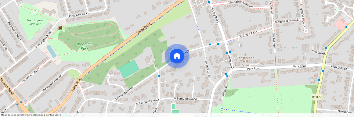 21 Constitution Hill, Ipswich, IP1 3RG