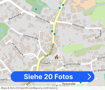 HASBORN : 3 ZKB/G-WC mit BALKON und GARAGE in RUHIGER LAGE ! - Foto 1