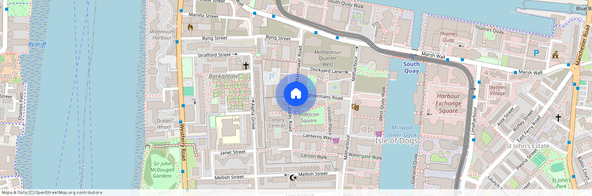 Flat Duckman Tower, E14 9BN, London