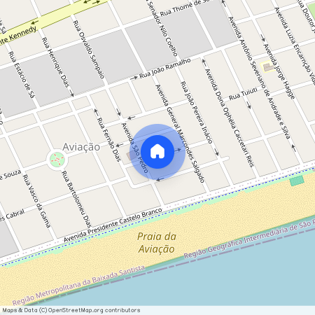 Rua Mem De Sa 207, Praia Grande, Praia Grande - SP, 11702-570, Brazil