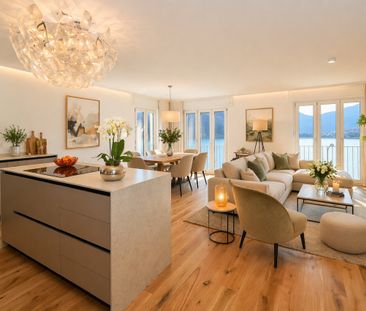 Appartamento completamente ristrutturato con vista lago a Ponte Tresa - Foto 1