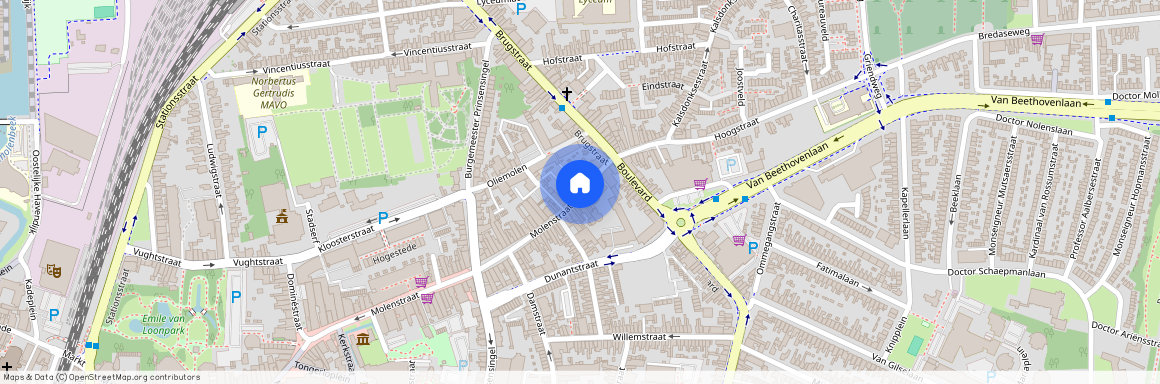 Centrum-Oud, 4701 JX, Molenstraat, Roosendaal