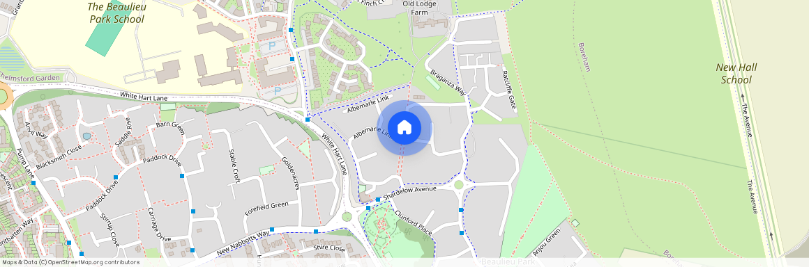 Albemarle Link, Beaulieu ParkChelmsford, CM1