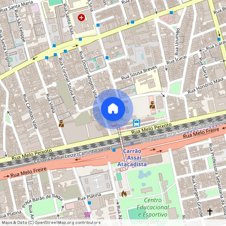 Rua Doutor Coryntho Baldoíno Costa, 152, Vila Zilda, São Paulo, São Paulo, 03069070