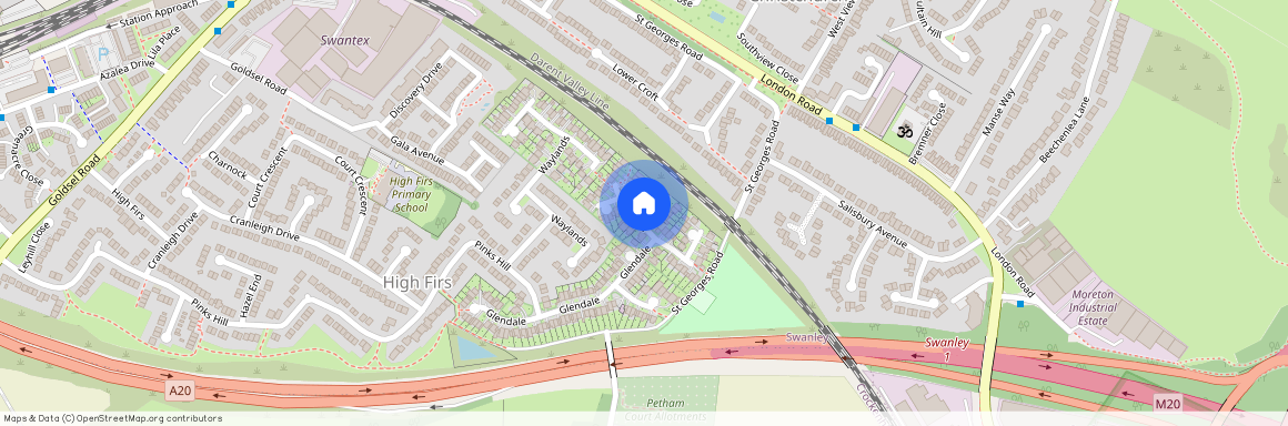 Glendale, Swanley, BR8, Kent