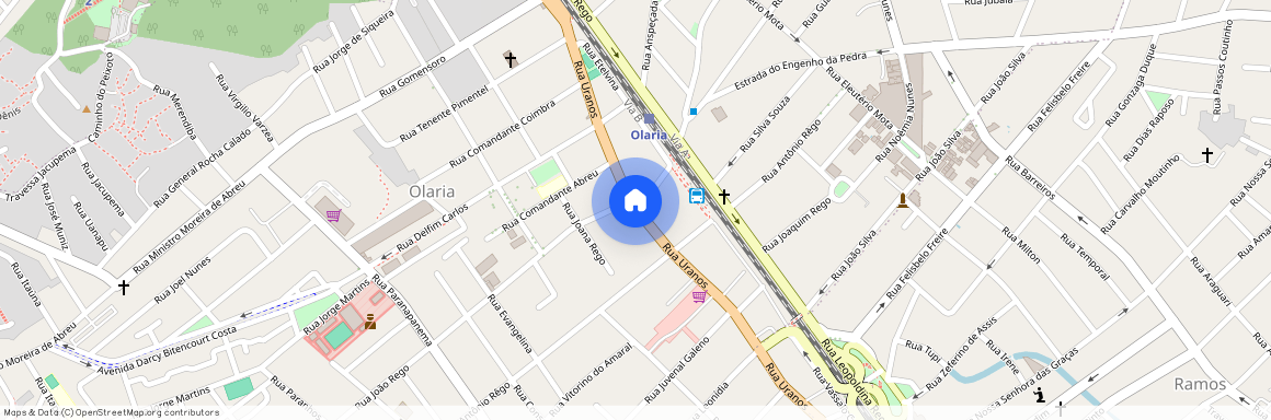 Rua Uranos - lado ímpar, Olaria, Rio de Janeiro, RJ, 21060005