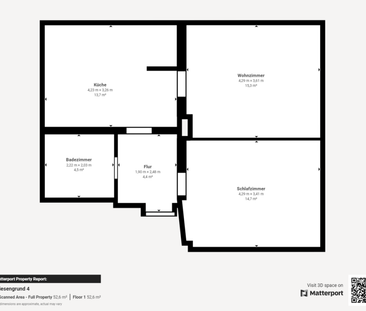 Schön gelegene 2-Raum-Altbauwohnung mit Gartennutzung - Photo 5