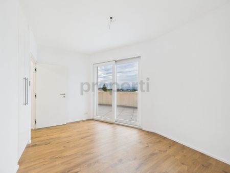 Attique d'exception, 3.5p, 91m², dernier étage avec terrasse de 95m² + vue dégagée et grand garage box - Photo 3