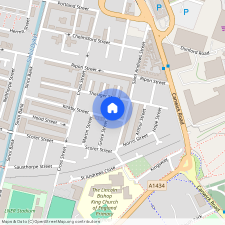 8 Kirkby Street, Lincoln, Lincolnshire, LN5 7TU