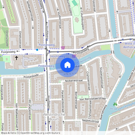 Westindische Buurt, 1058 DG, Postjeskade, Amsterdam