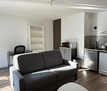 Studio 1 pièce meublé, terrasse, Artem - Photo 2