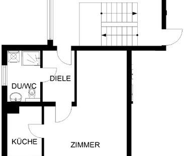 1-Zimmer Wohnung in Haspe-Quambusch - Photo 2