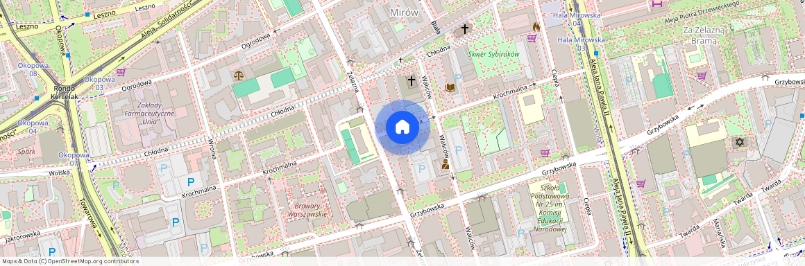 ul. Krochmalna, Mirów, Wola, Warszawa, mazowieckie