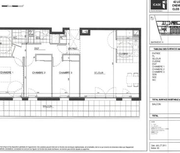 location Appartement T4 DE 84.3m² À CHEVILLY LARUE - Photo 6