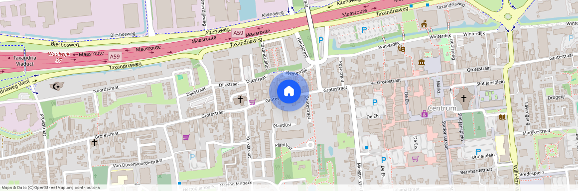 Centrum, 5141 JP, Grotestraat, Waalwijk