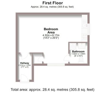 Studio flat to rent on - Photo 1
