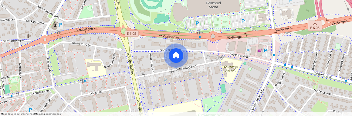 Halmstad, Snöstorpsvägen, 84 P, 30253