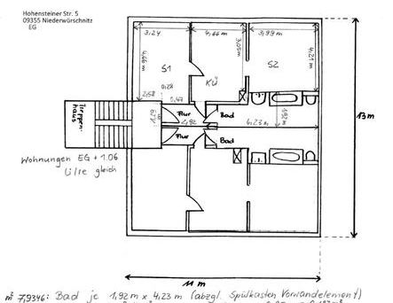 2 Raumwohnung Neu Saniert 399€ - Foto 1