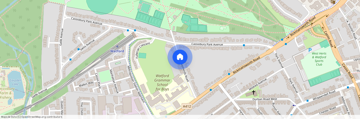 Shepherds Road, Watford WD18