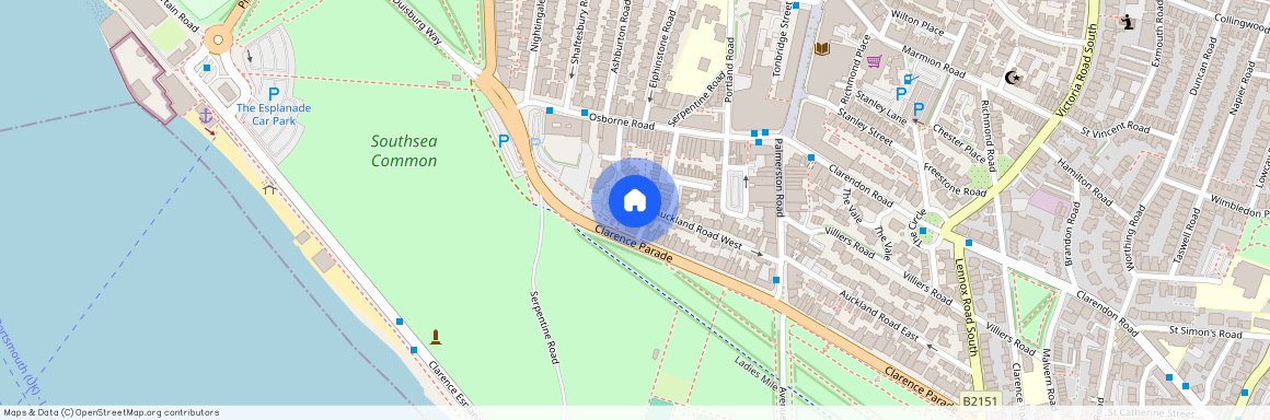 Clarence Parade, Southsea PO5