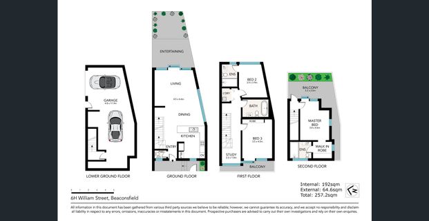 Stylish 3-Bedroom Townhouse in Prime Urban Location with Double Garage - Photo 1