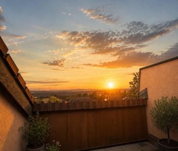 Wohnen über den Dächern Terrasse mit spektakulärer Abendstimmung - Foto 6