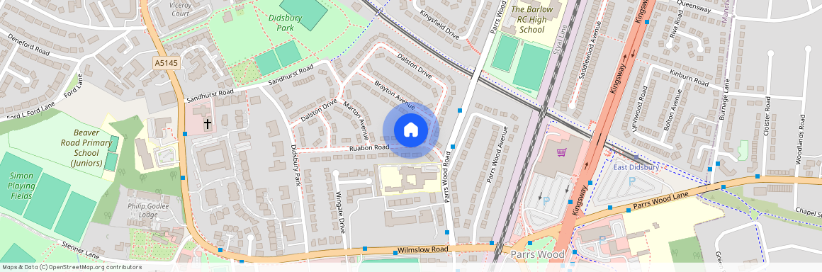 Ruabon Road, Manchester, Greater Manchester, M20