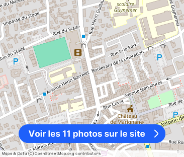 Marignane à louer les Perrussons type 3 avec cave en 4 em étage san... - Photo 1