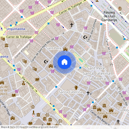 Carrer dels Mestres Casals i Martorell, Barcelona, Catalonia 08003