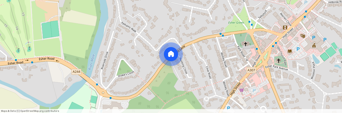 Lammas Lane, Esher, Surrey, KT10