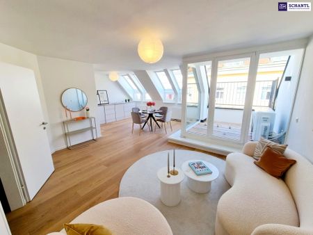 Fresh, fancy, fertig zum Einziehen! Zwei Ebenen. Drei Zimmer. 100 % Wow! Frisch sanierte Neubauwohnung im Dachgeschoss + Klimageräte + Westterrasse + Gute Infrastruktur! - Foto 2