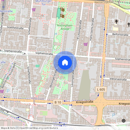 Moningerstraße 7a, 76135, Karlsruhe