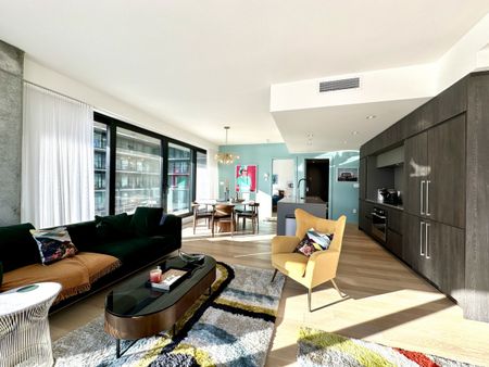 Condo de luxe de 2 chambres offert en location complètement meublé - Photo 5