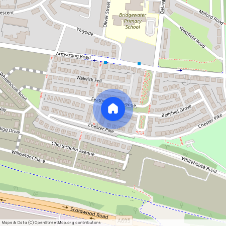 Featherwood Avenue, Newcastle upon Tyne, Tyne and Wear, NE15