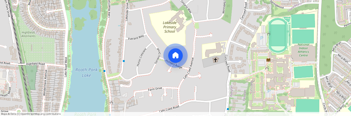 Cottingham Drive, Pontprennau, Caerdydd, Cottingham Drive, CF23