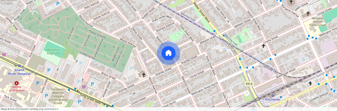 109 Waterloo Street Unit# Main, Kitchener