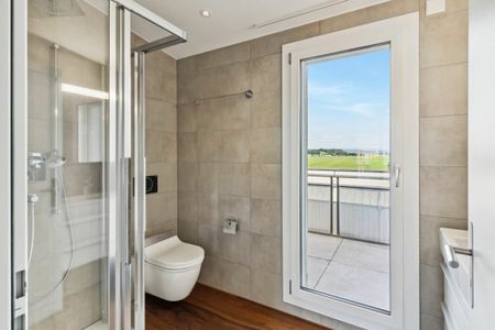 Luxuriöse Attikawohnung mit 4 Terrassen, Cheminée & Weitsicht - Foto 4