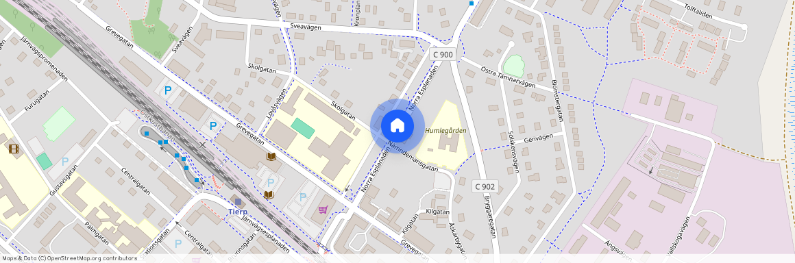 Norra Esplanaden, Tierp