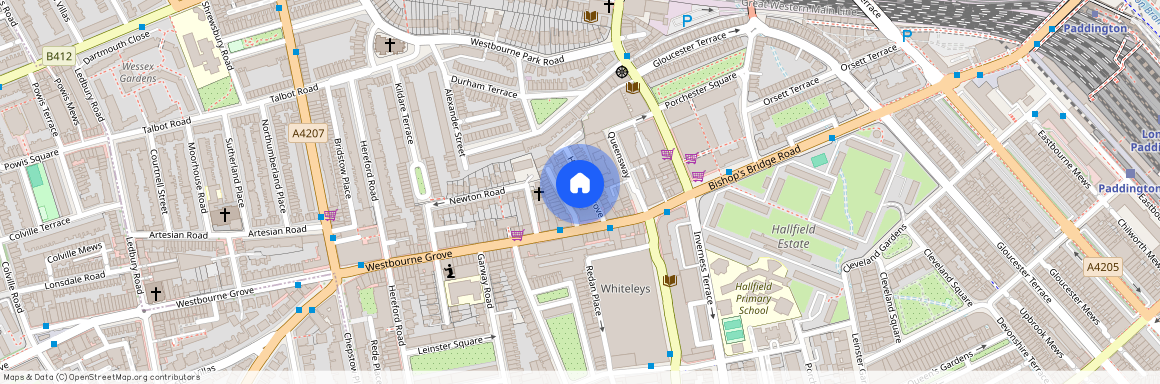Hatherley Grove, Westbourne Grove, London, W2