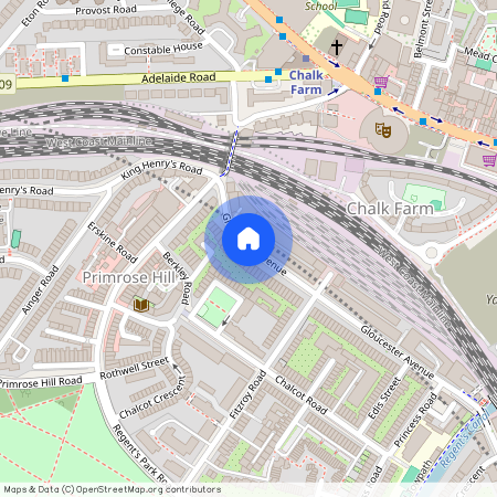 Gloucester Avenue, Primrose Hill, London, NW1 8LA