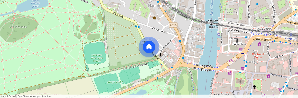 Church Grove, Hampton Wick, Kingston upon Thames, KT1