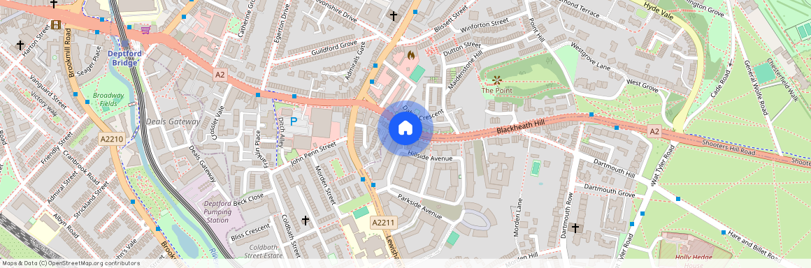 Blackheath Hill, Greenwich, SE10