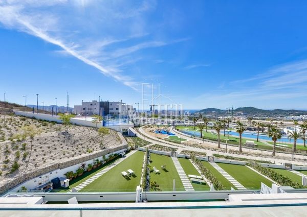 Luxury modern apartment in Sierra Cortina, Finestrat, Benidorm, Alicante