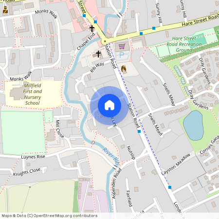 Downhall Ley, Buntingford