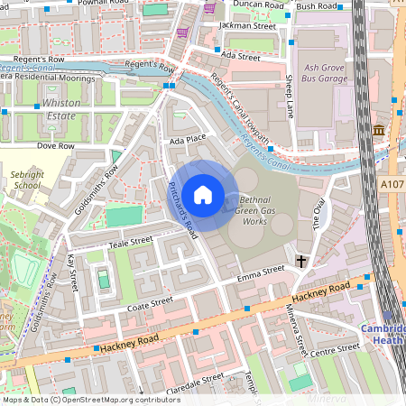 Marian Place, Broadway Market, E2, London