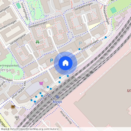 Perronggatan, Älvsjö