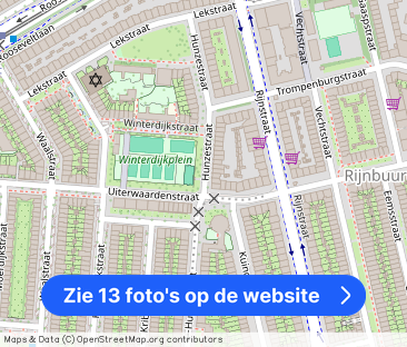 Te huur: Appartement Hunzestraat 67 3 in Amsterdam - Foto 1